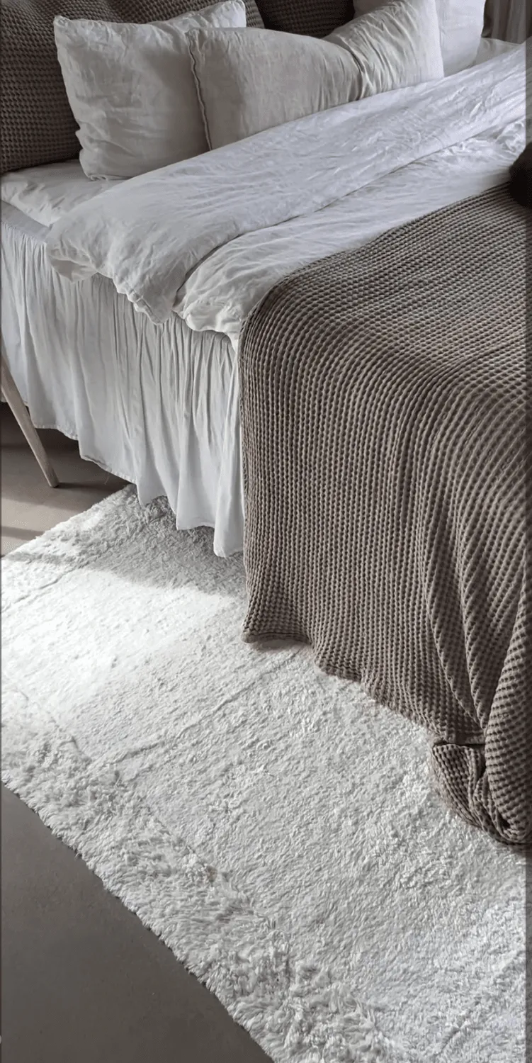 Alfombras de pelo largo - Ebba Natural Cotton Shaggy (offwhite)