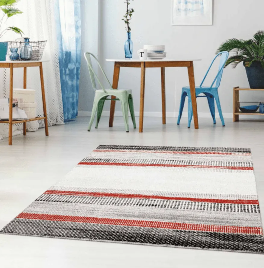 Alfombra Wilton - Dalur (rojo)