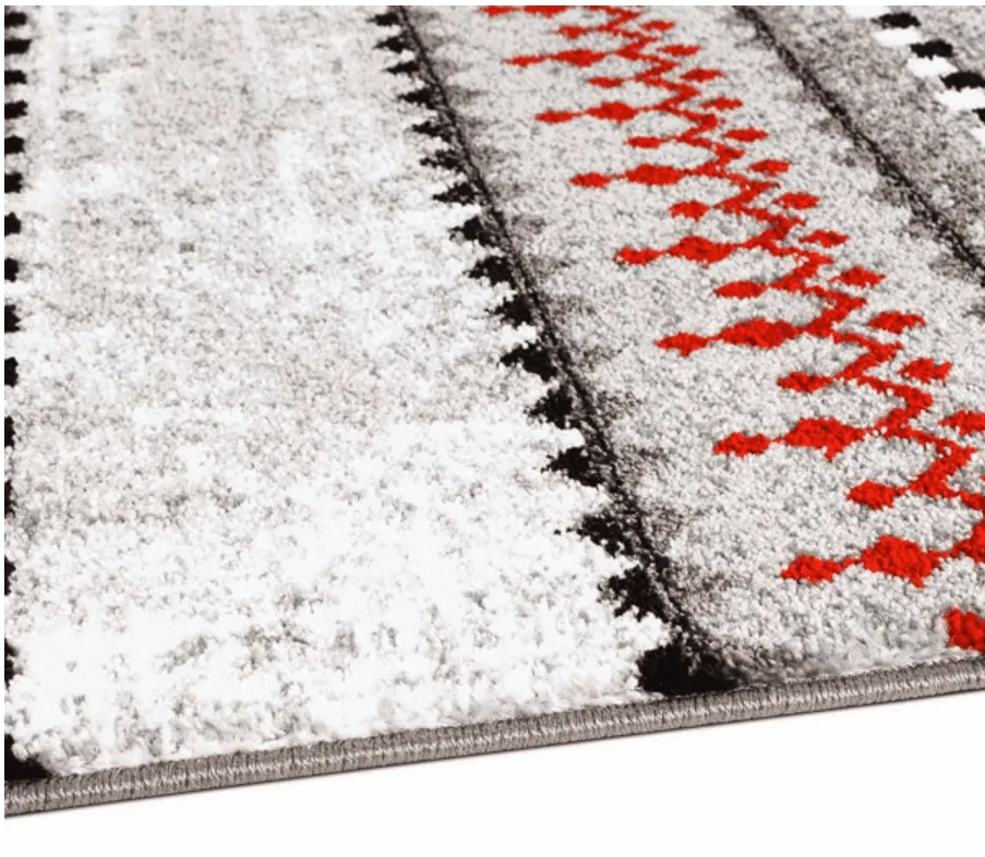 Alfombra Wilton - Elduvik (rojo)
