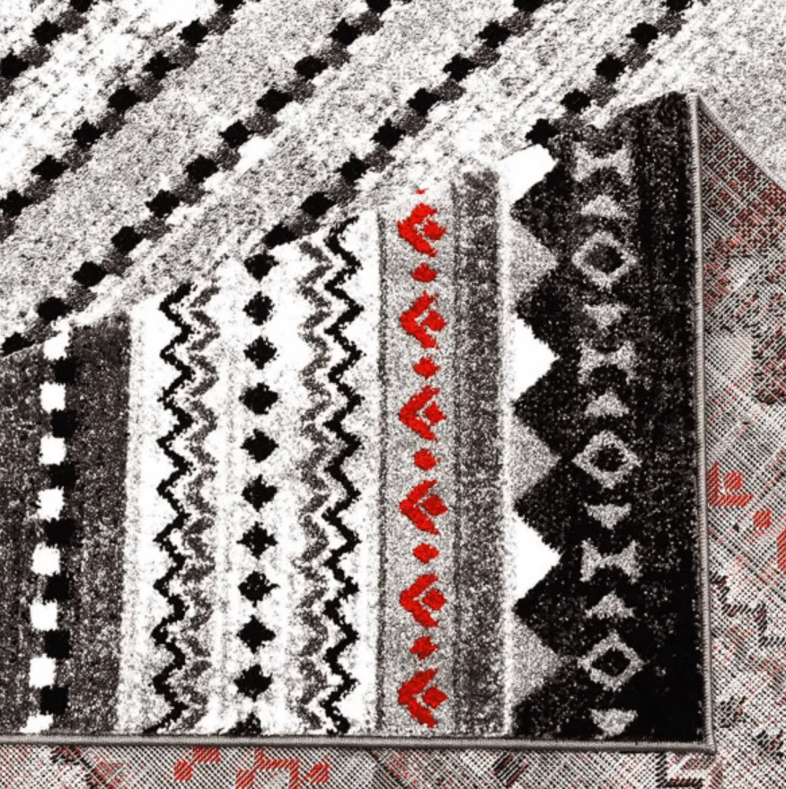 Alfombra Wilton - Elduvik (rojo)