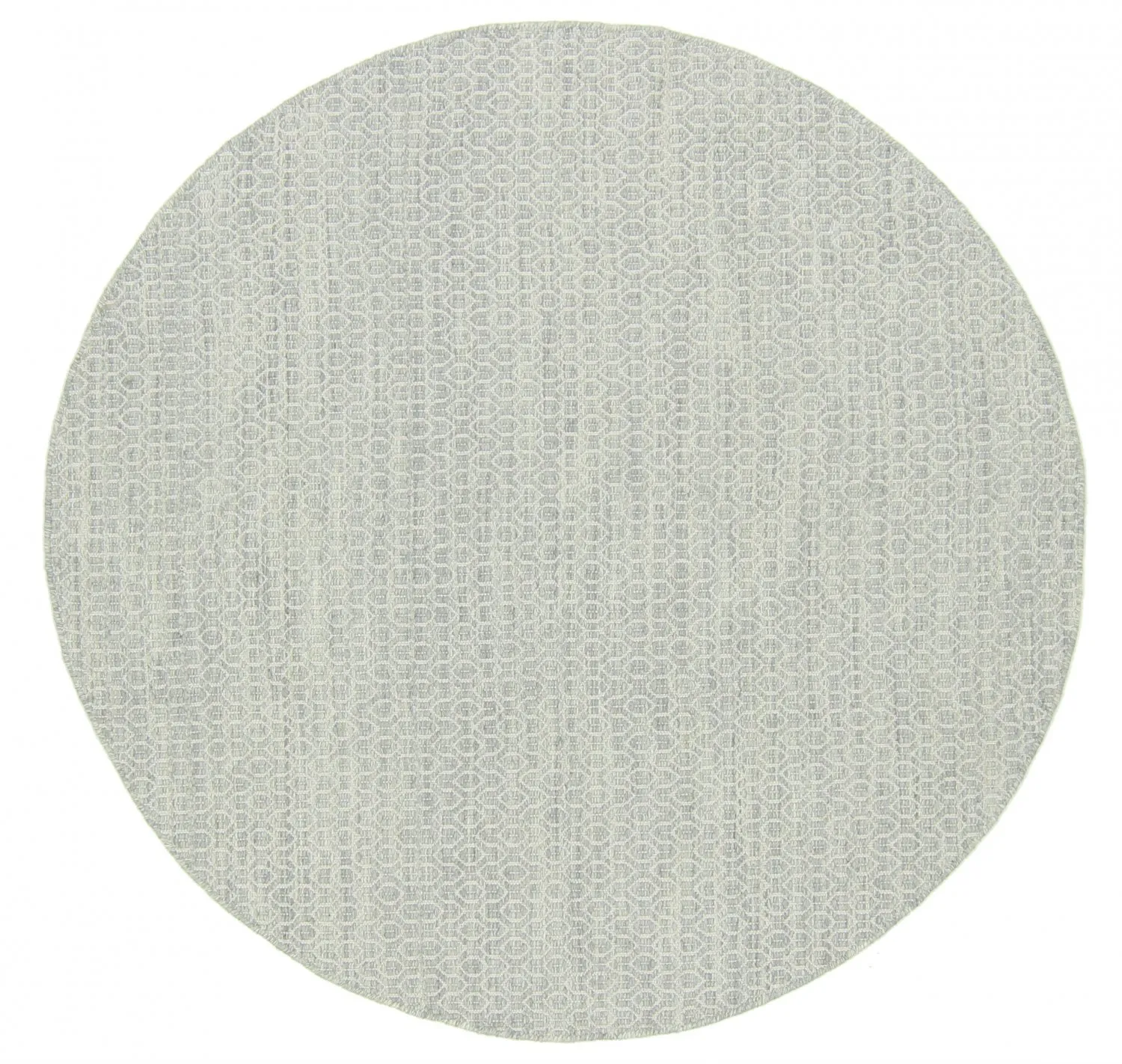 Alfombras redondeadas - Snowshill (gris/blanco)