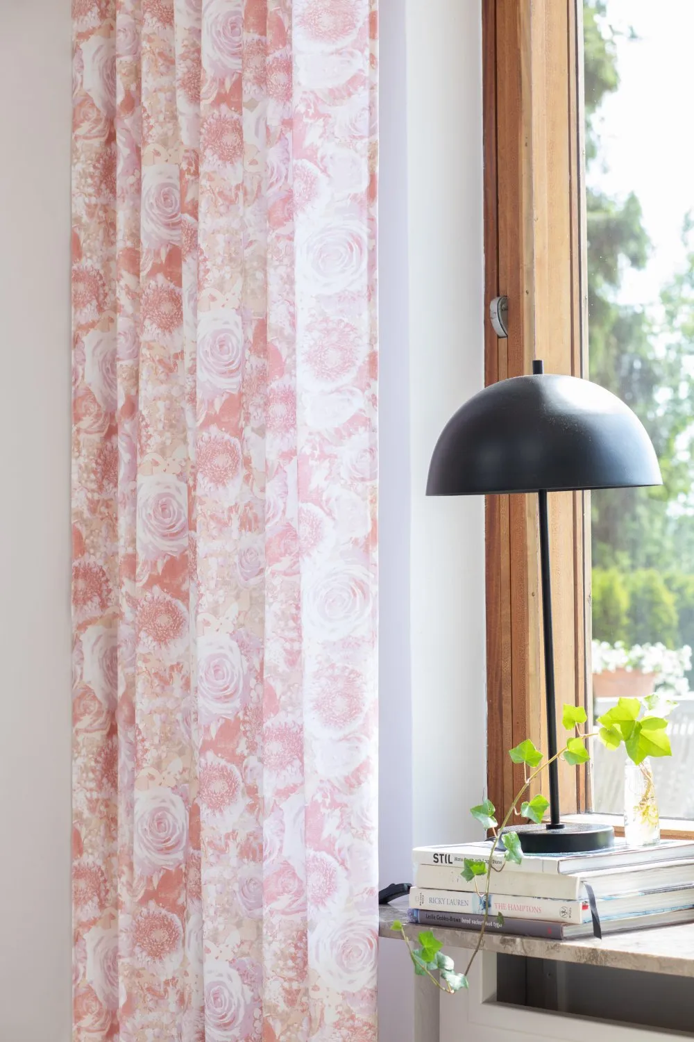 Cortinas - Cortina de algodón Soft (rosa)