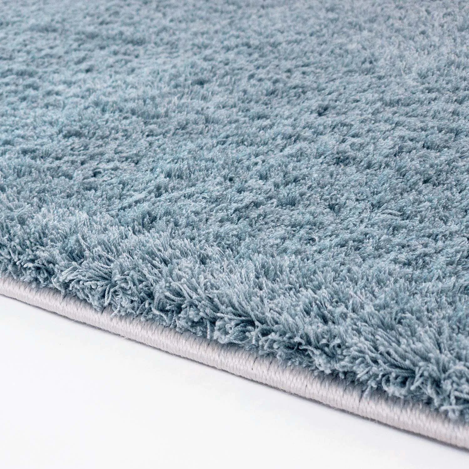 Alfombras redondeadas - Soft Shine (turquesa)