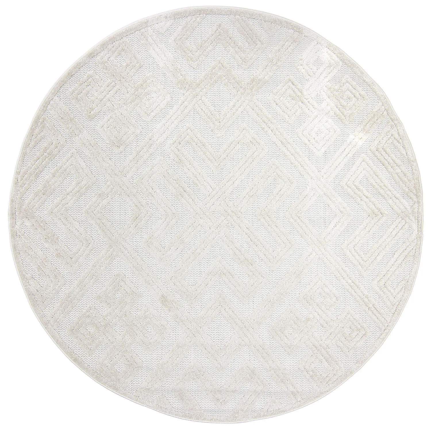 Alfombras redondeadas - Indoor/Outdoor Shirley (cream)