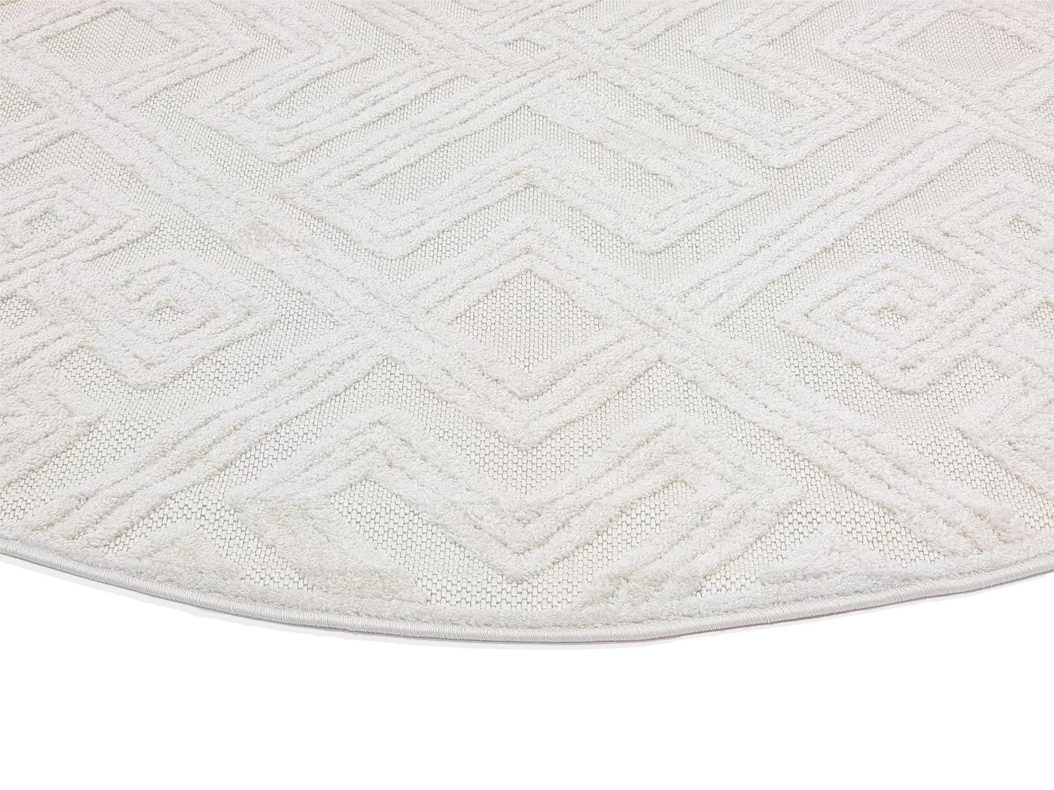 Alfombras redondeadas - Indoor/Outdoor Shirley (cream)