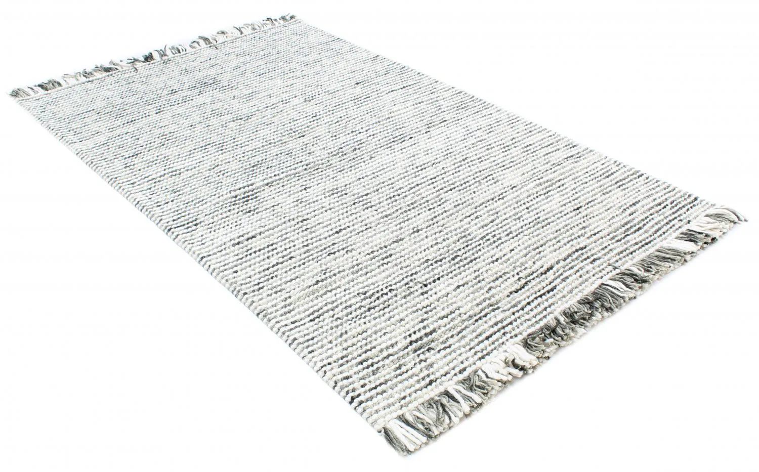 Alfombra de Lana - Stromness (gris/beige)