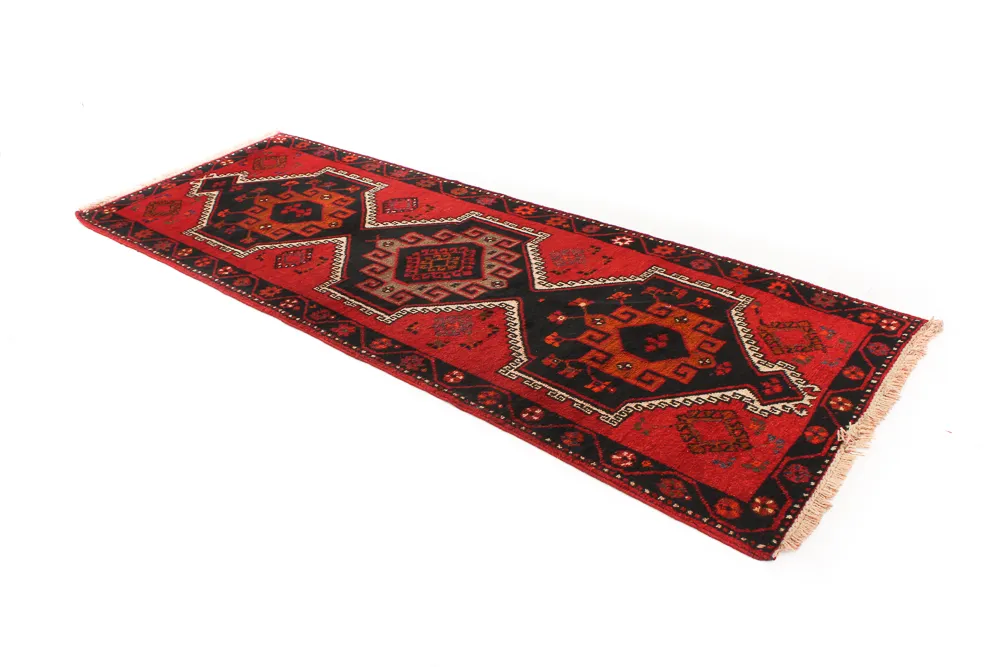 Alfombra Kilim Oriental 326 x 123 cm
