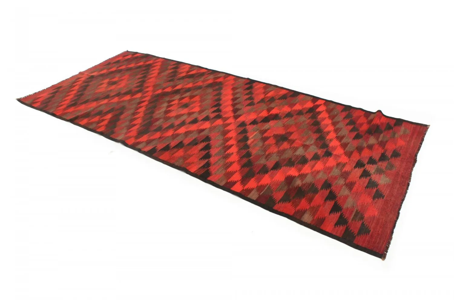Alfombra kilim oriental 332 x 145 cm