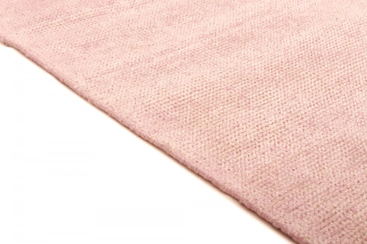 Alfombra de seda de bambú - Faliraki (rosado claro)
