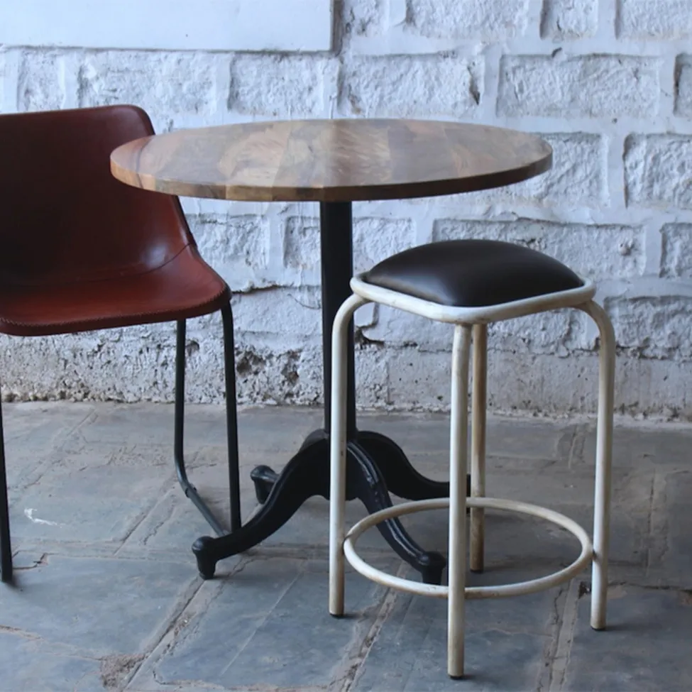 Mesa de comedor - Långholmen - 80 cm round (vintage)