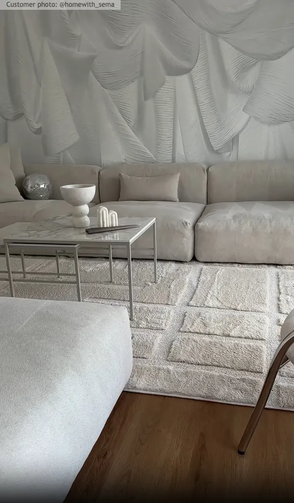 Alfombras de pelo largo - Tillie (offwhite)