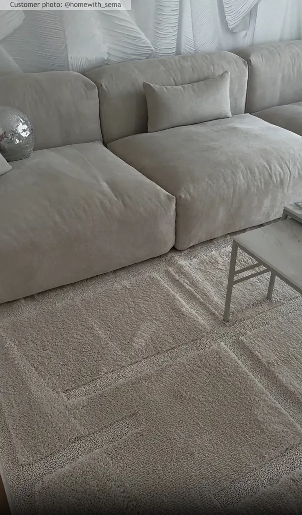 Alfombras de pelo largo - Tillie (offwhite)