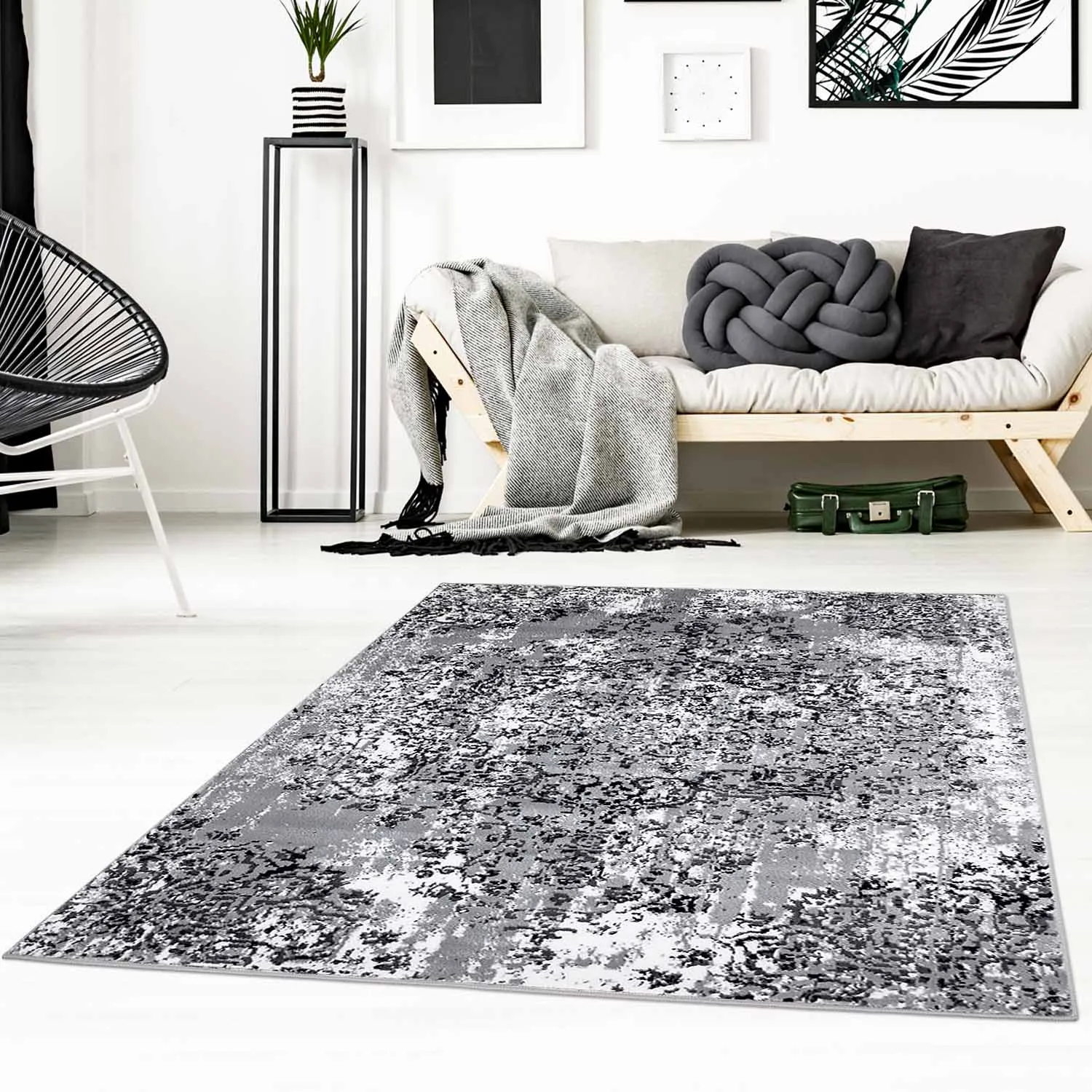 Alfombra Wilton - Ifrane (gris)