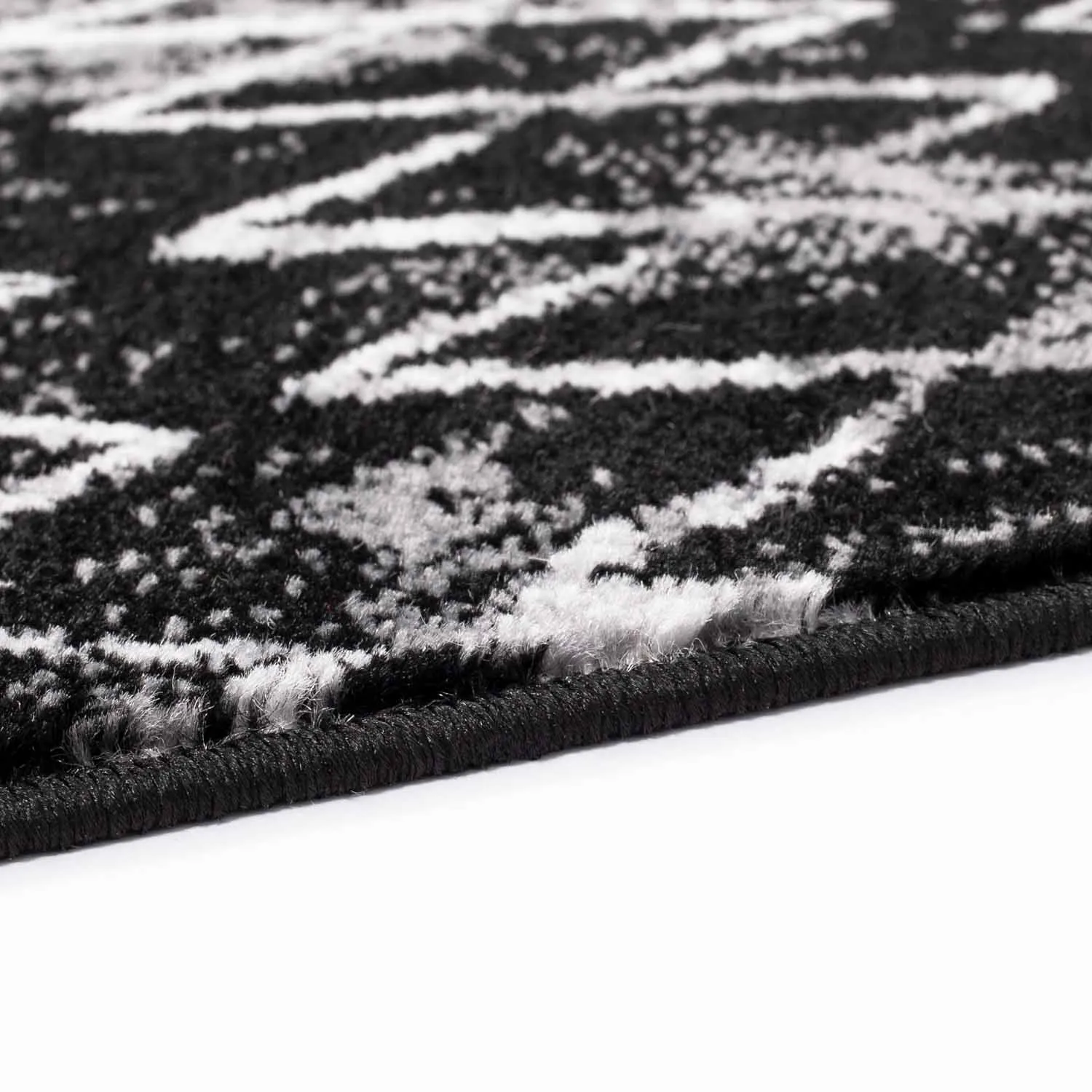 Alfombra Wilton - Meknes (negro)