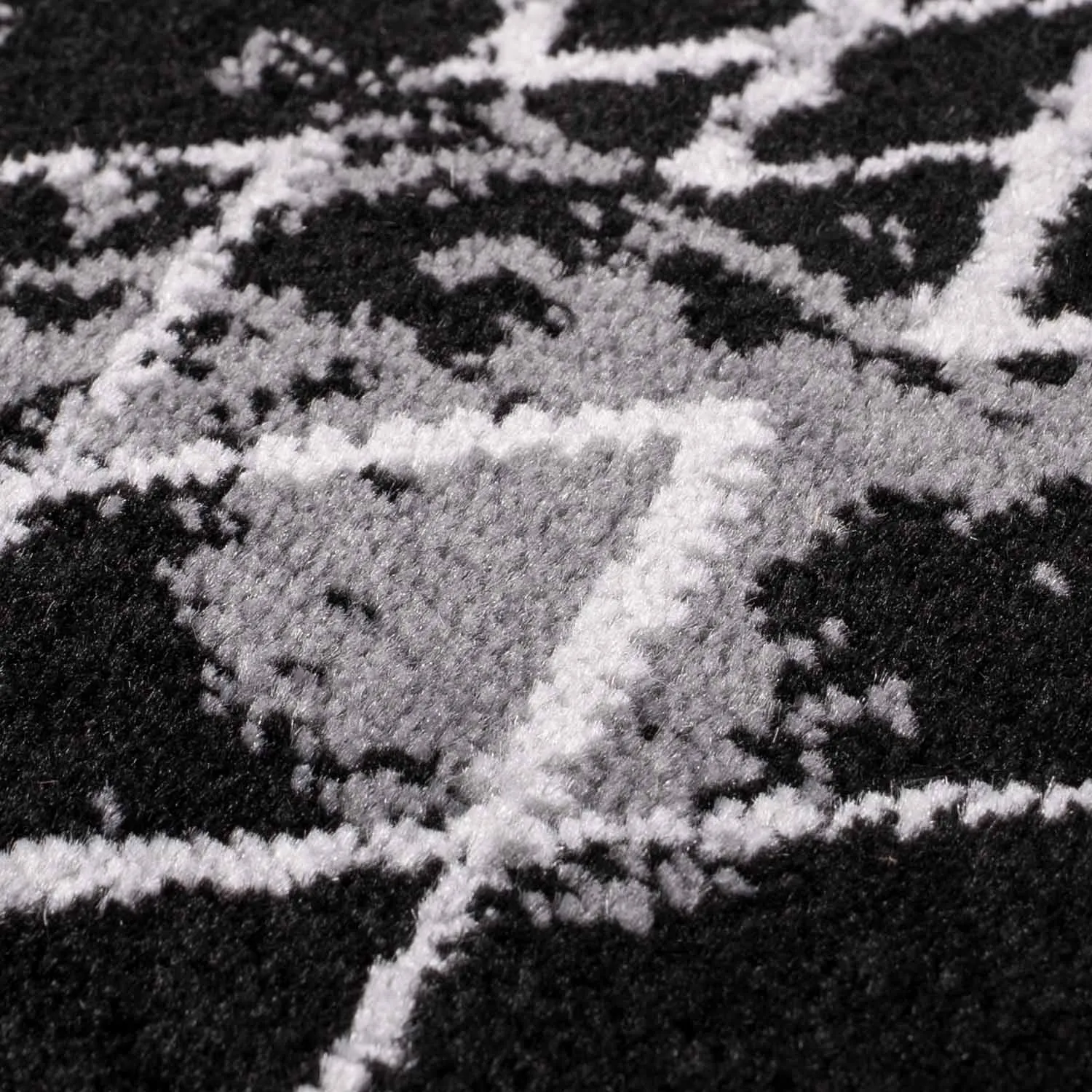 Alfombra Wilton - Meknes (negro)