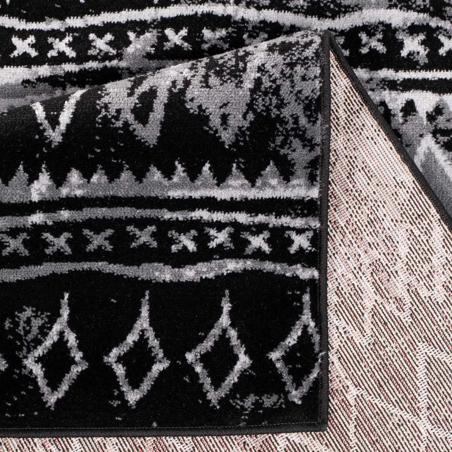 Alfombra Wilton - Meknes (negro)