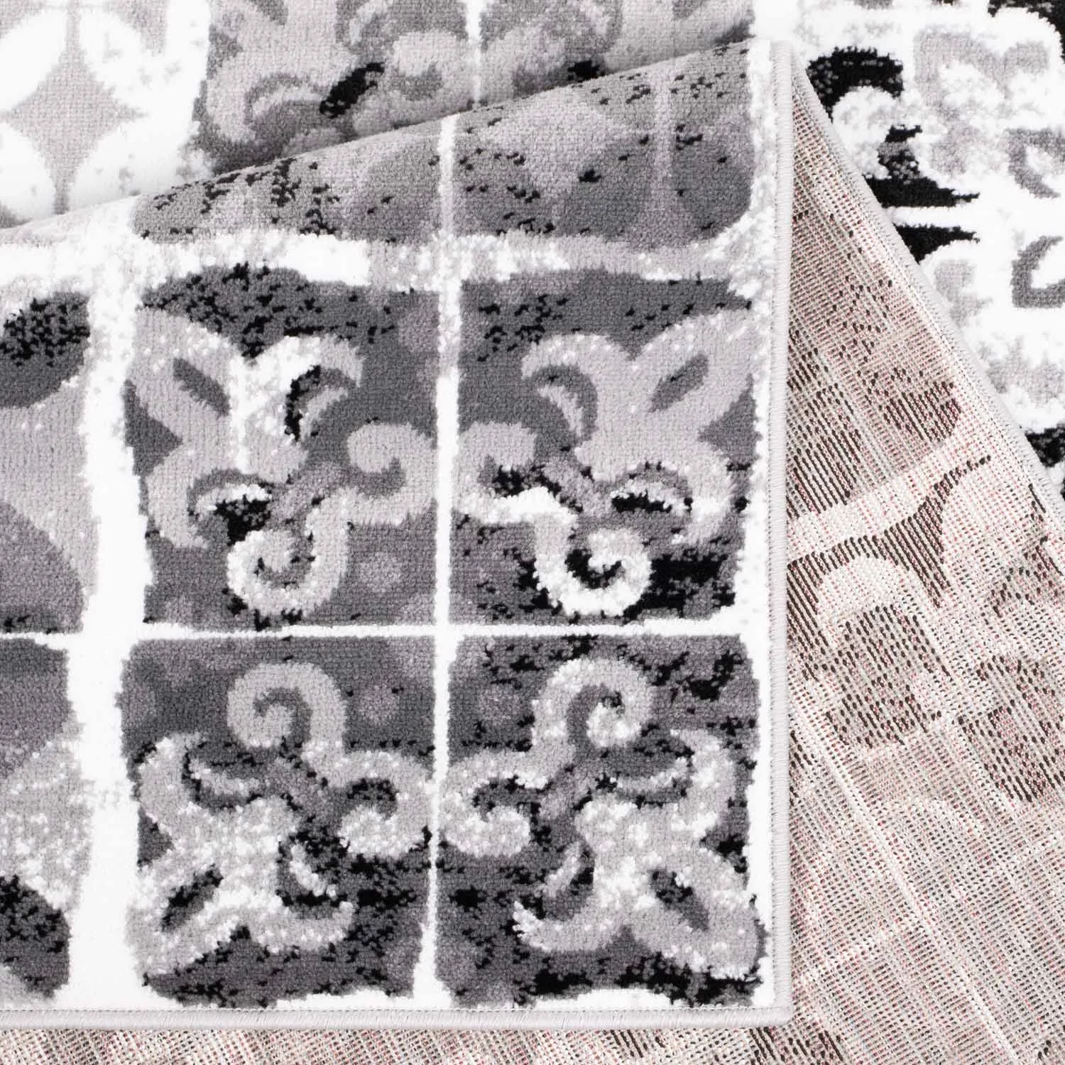 Alfombra Wilton - Nebikat (gris)