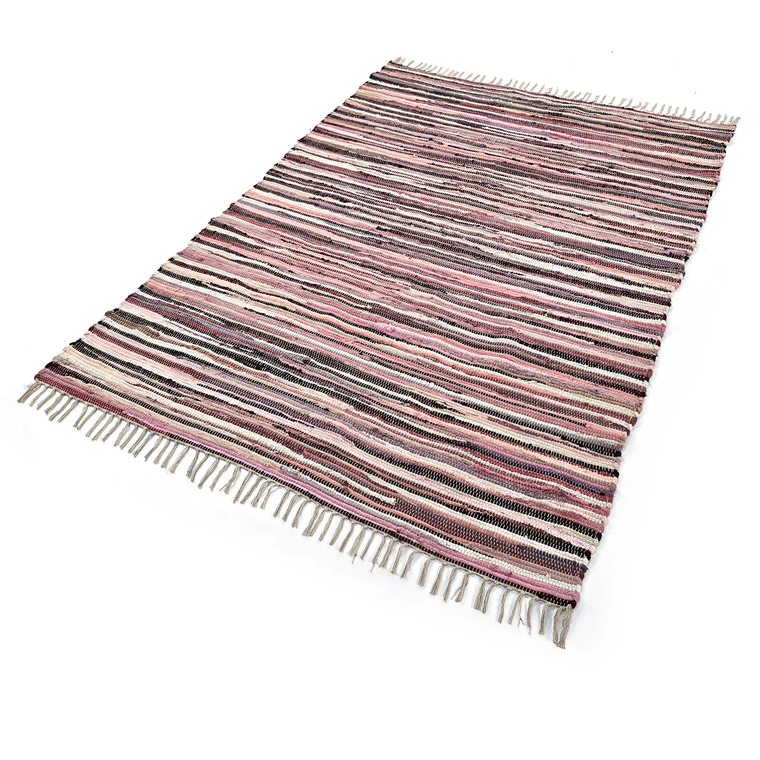 Alfombra de trapo - Home (rosa/multicolor)