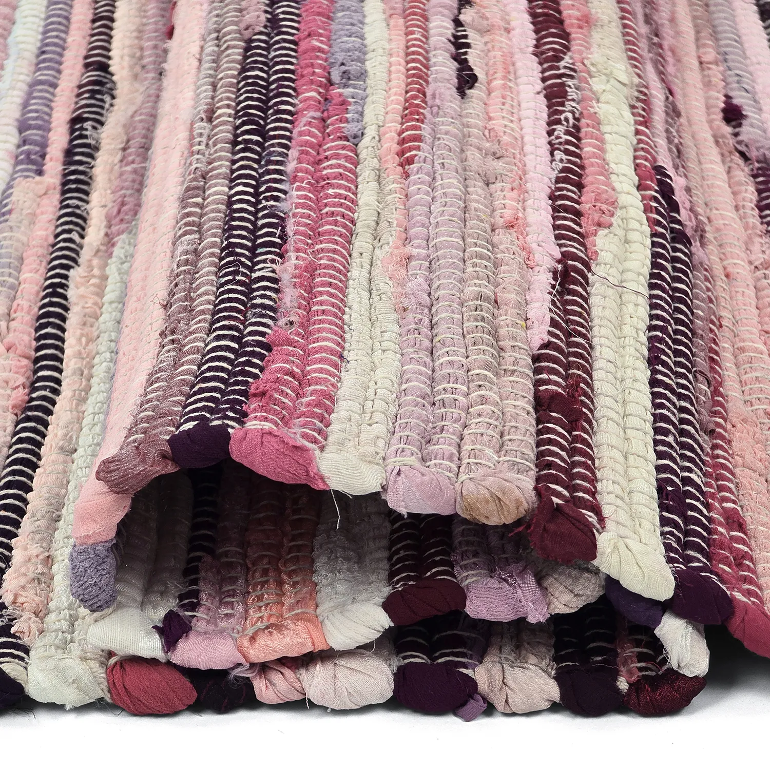 Alfombra de trapo - Home (rosa/multicolor)