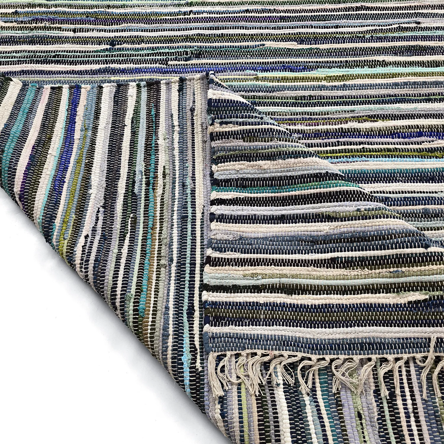Alfombra de trapo - Home (azul/multicolor)