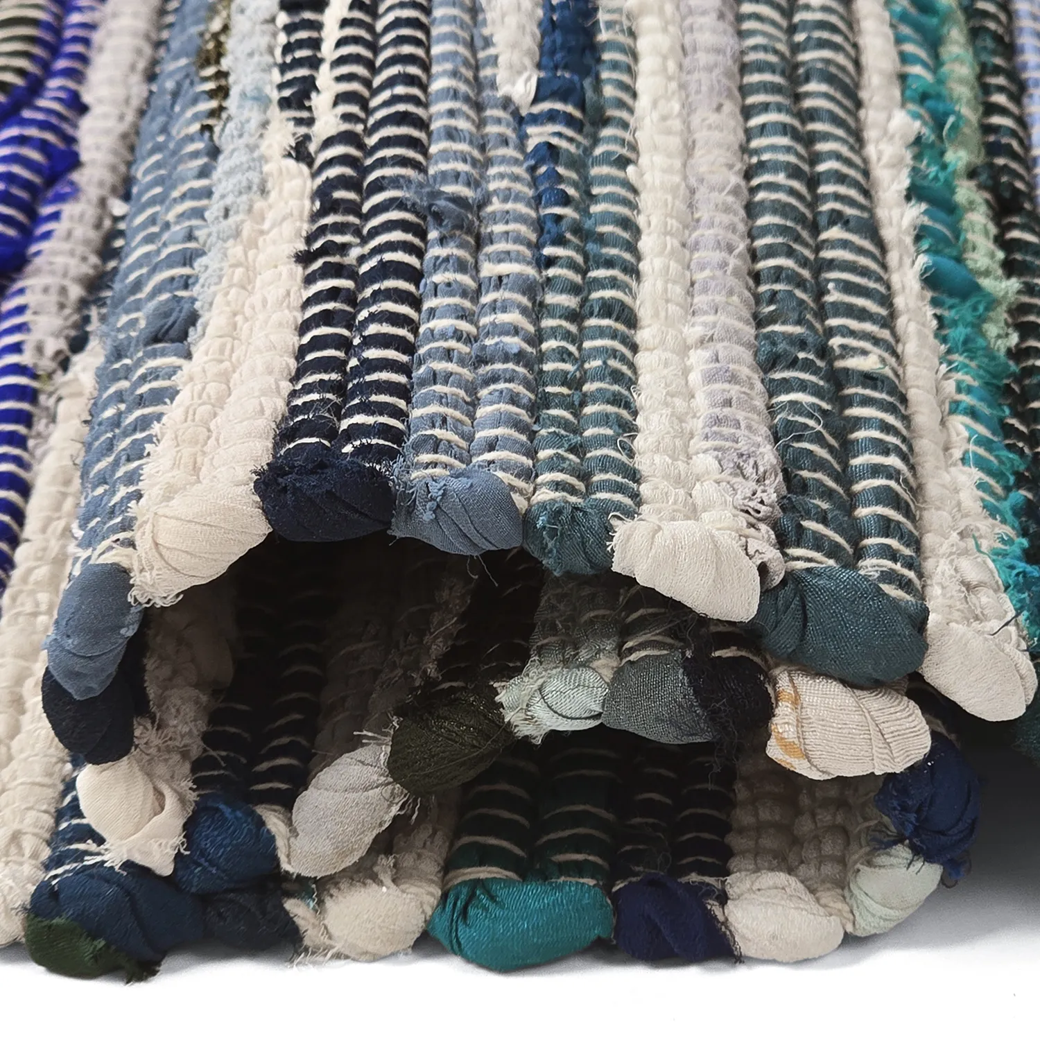 Alfombra de trapo - Home (azul/multicolor)