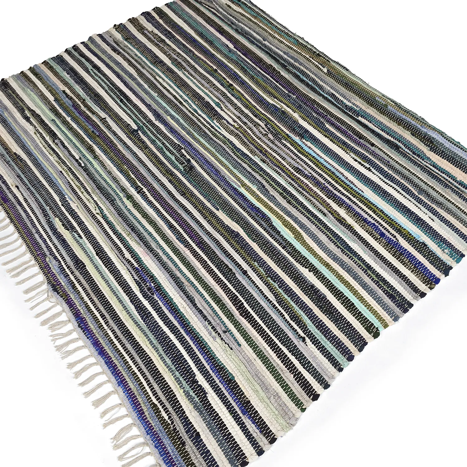 Alfombra de trapo - Home (azul/multicolor)