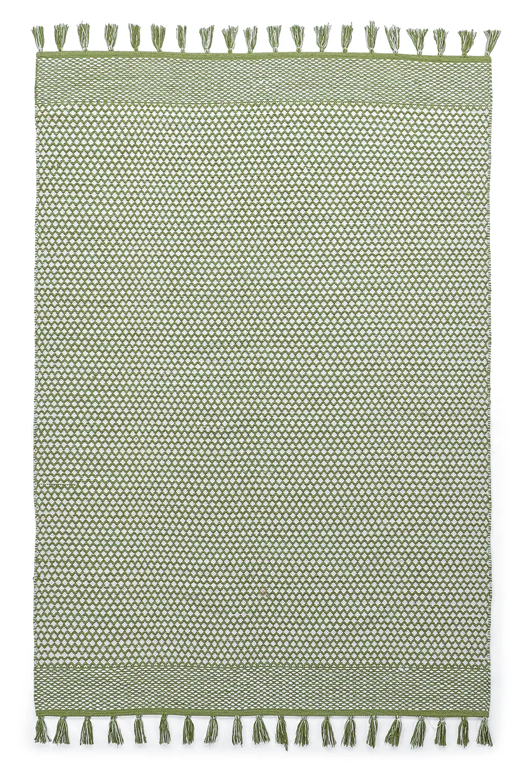 Alfombra de trapo - Vinga (verde)
