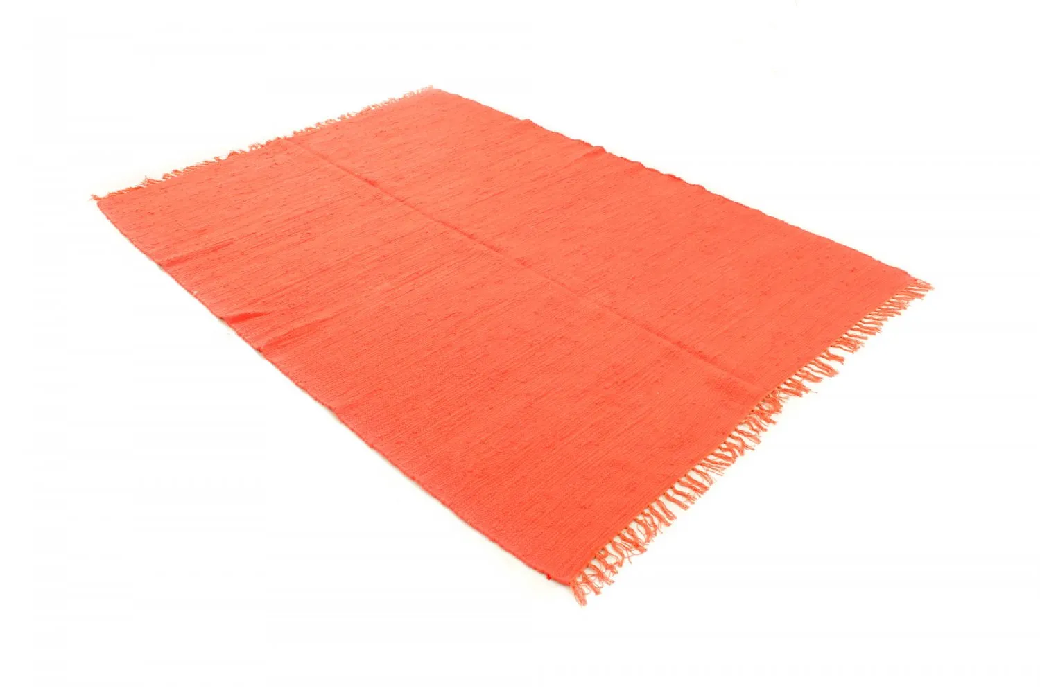Alfombra de algodón - Silje (naranja)