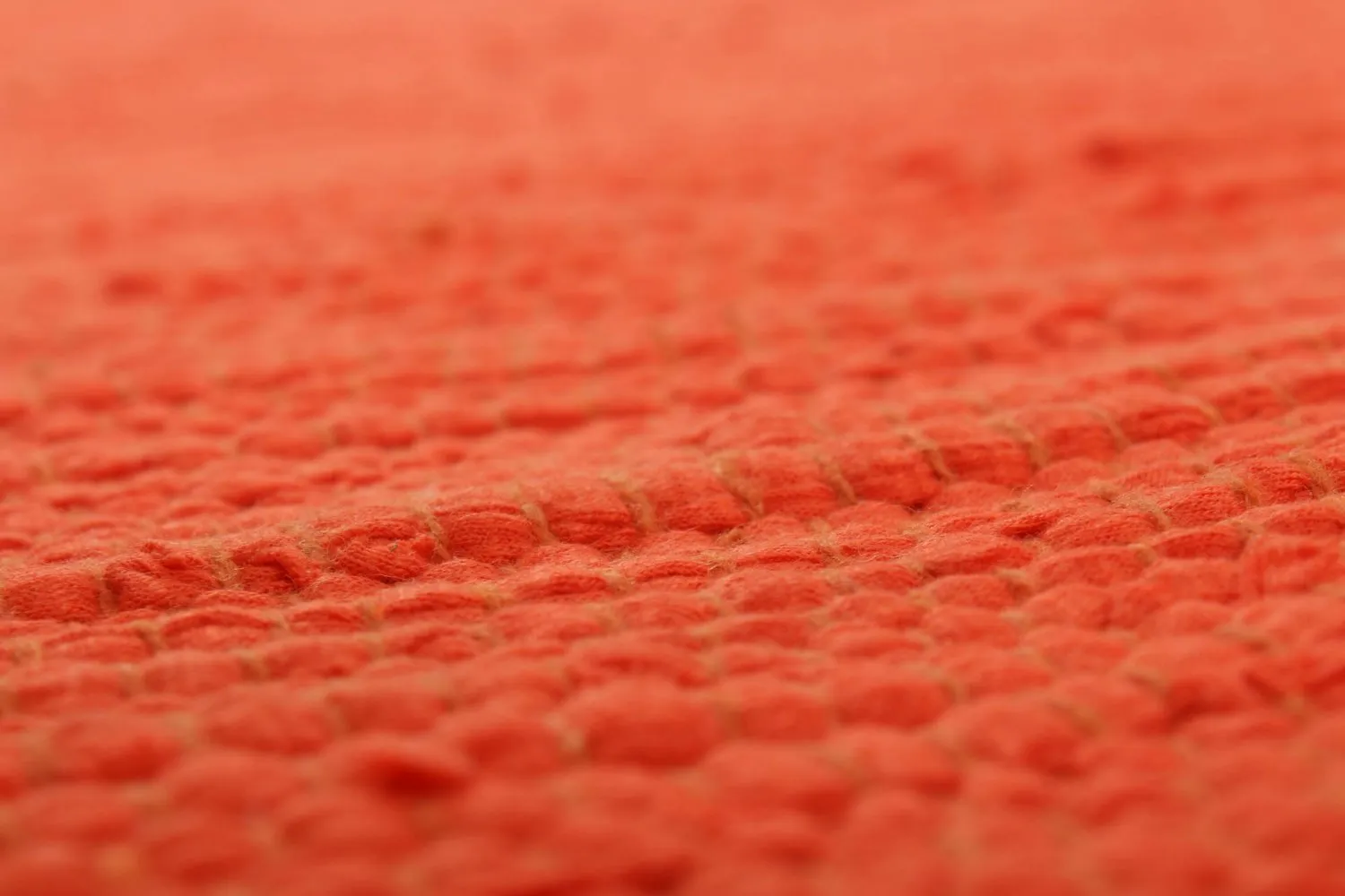 Alfombra de algodón - Silje (naranja)