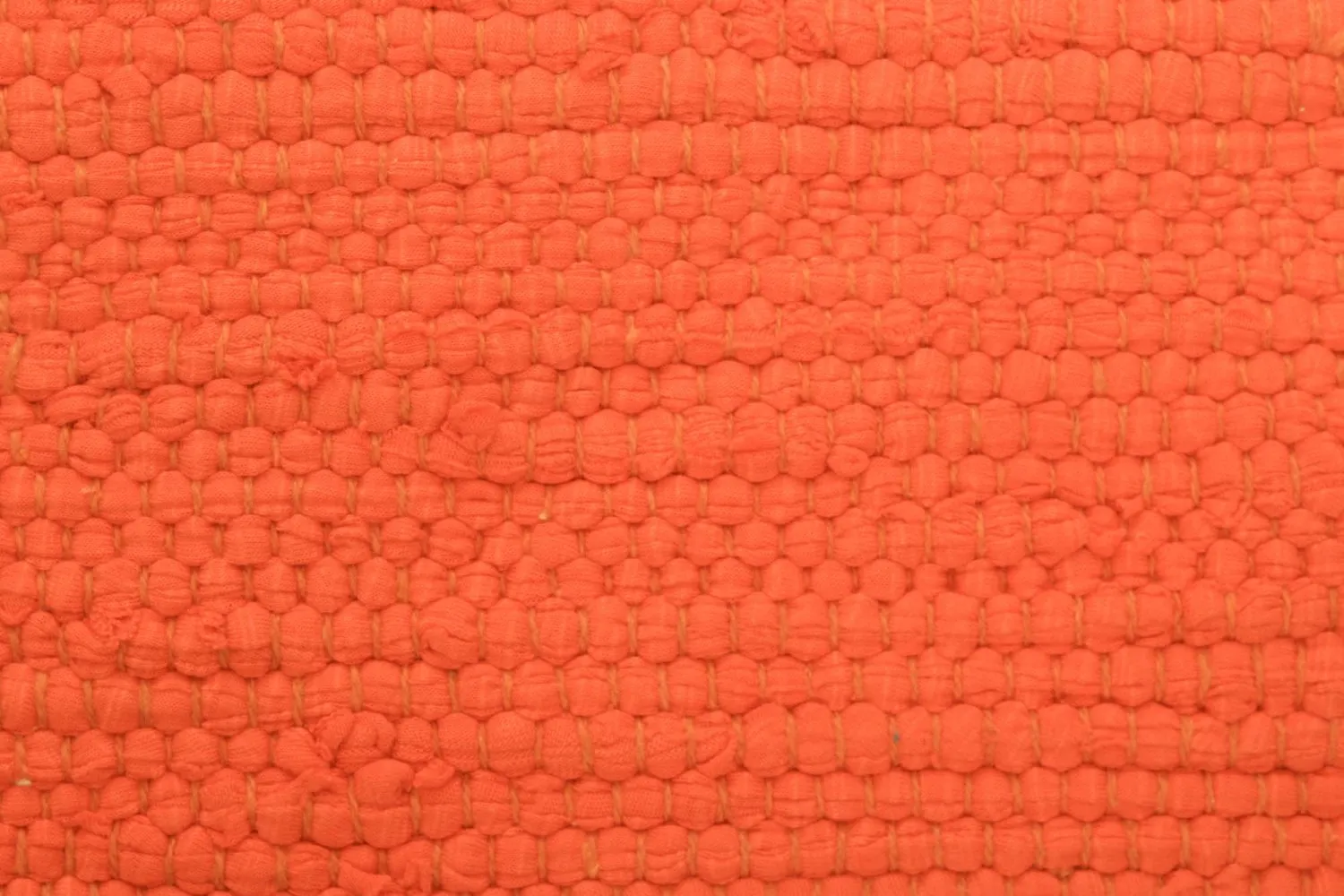 Alfombra de algodón - Silje (naranja)