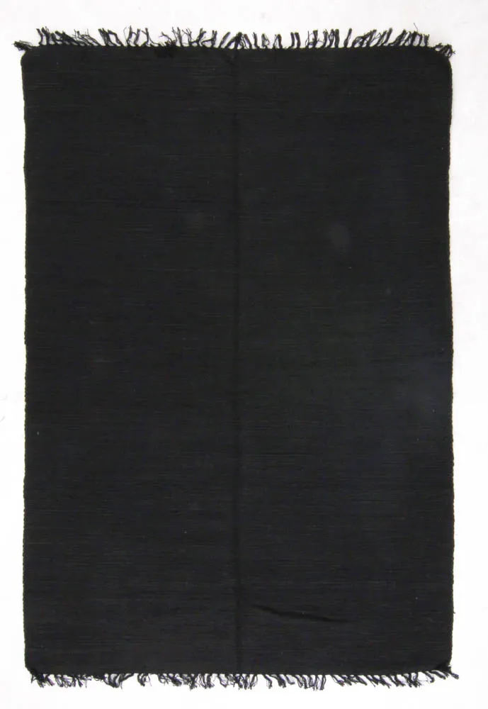 Alfombra de algodón - Silje (negro)