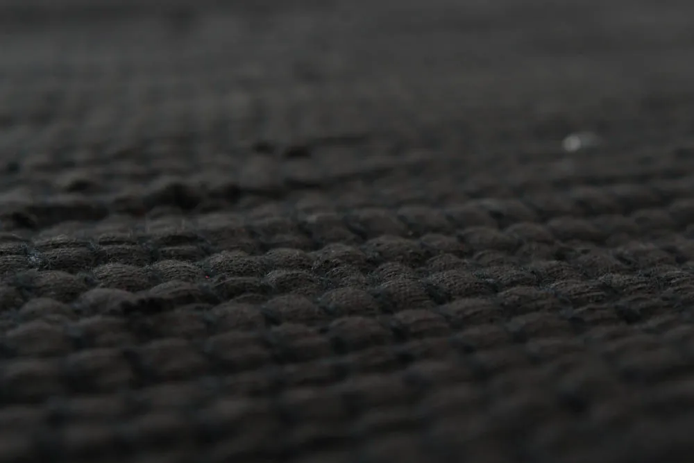 Alfombra de algodón - Silje (negro)