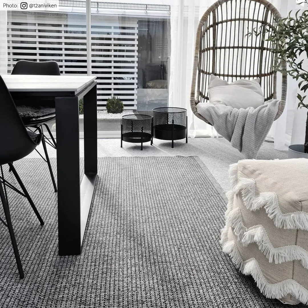 Alfombras de Interior/Exterior - Tromsø (antracita)