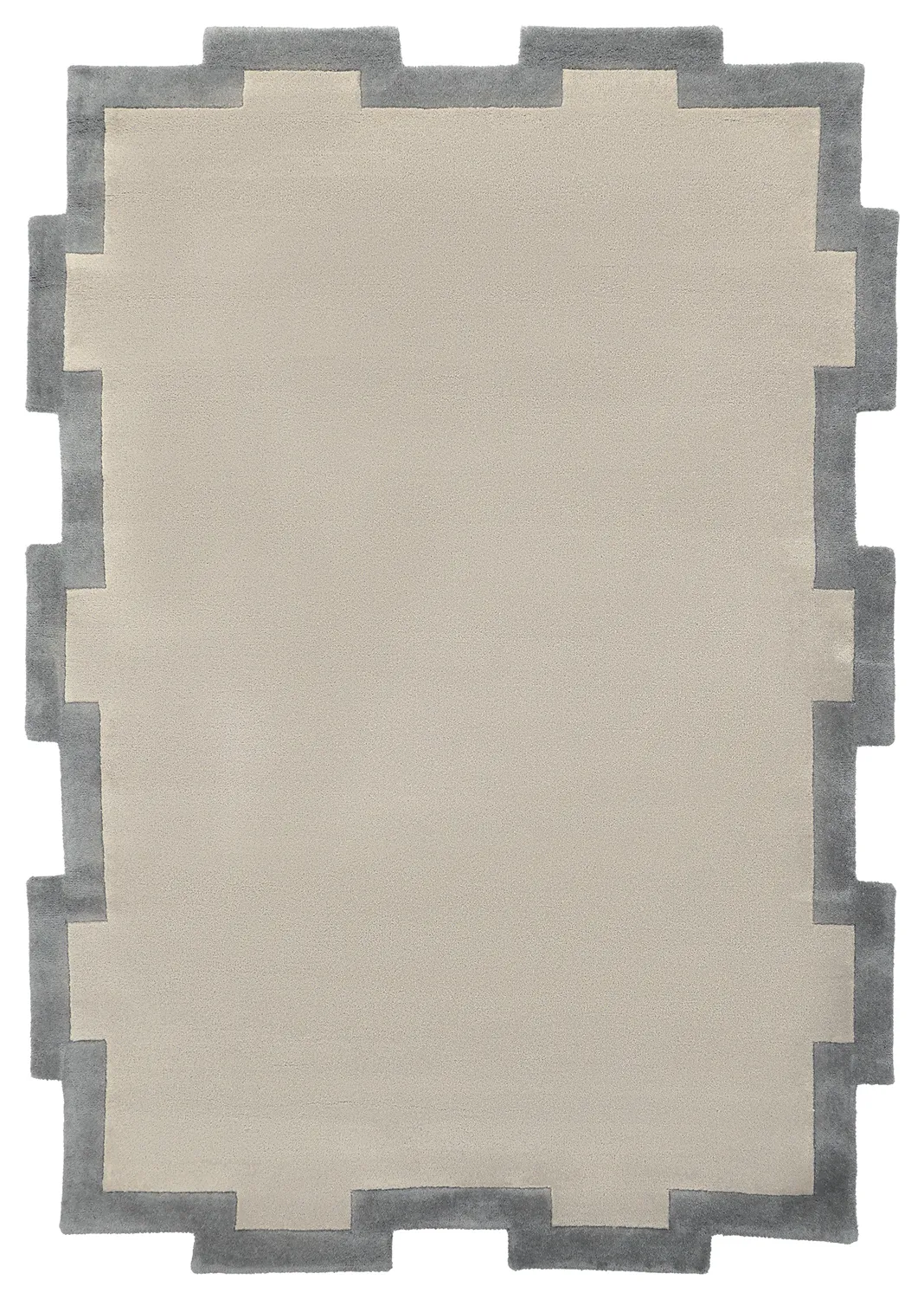 Alfombra de Lana - Agra Hand Tufted Wool Premium (gris)