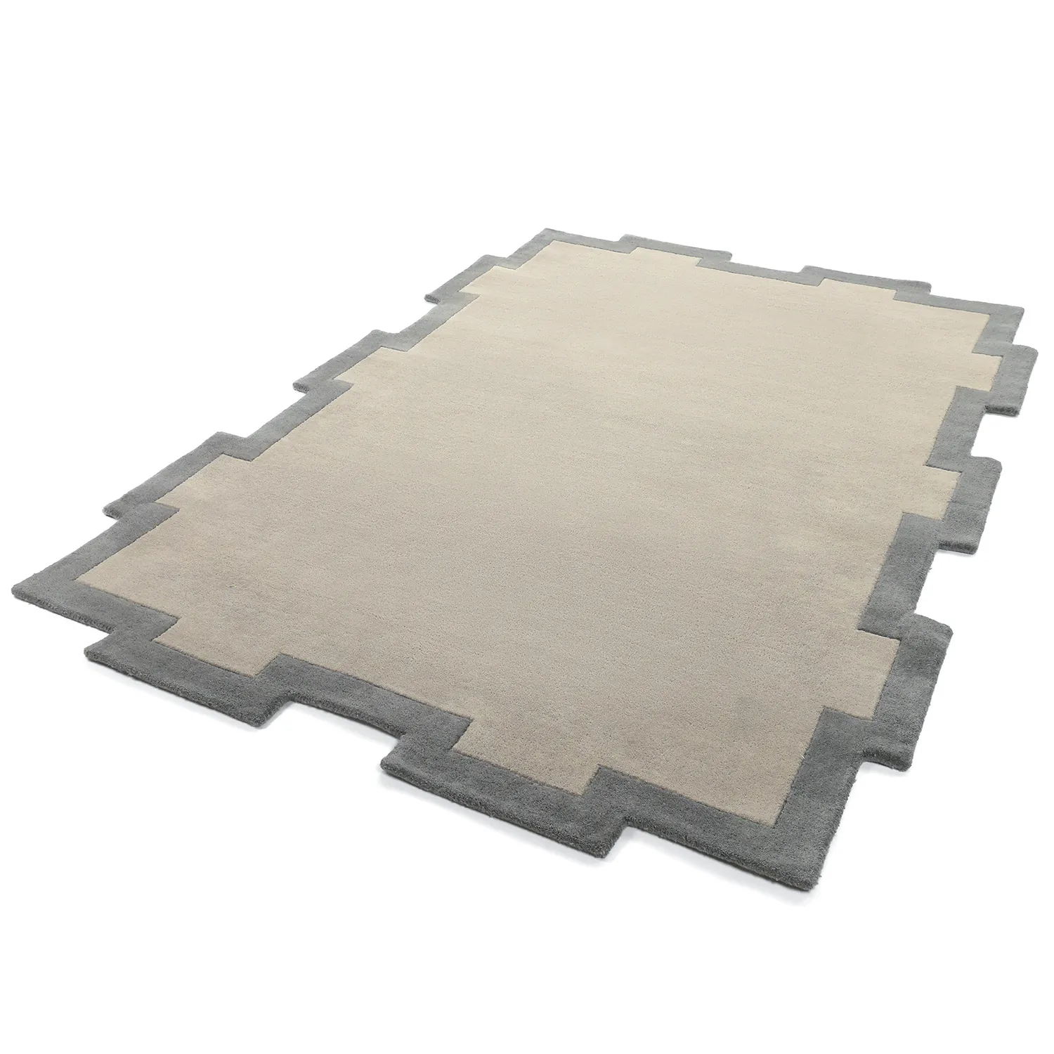 Alfombra de Lana - Agra Hand Tufted Wool Premium (gris)
