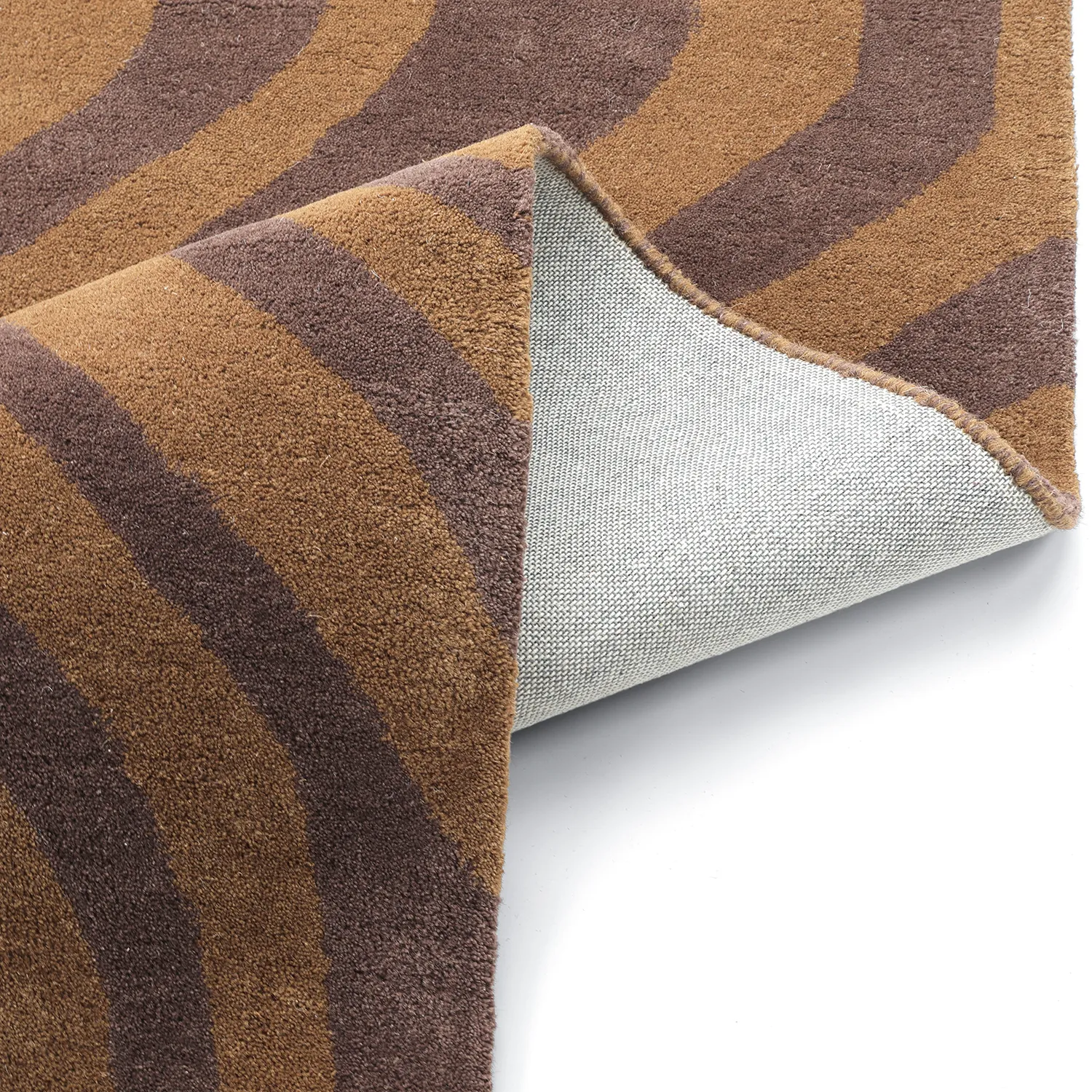 Alfombra de Lana - Aiz Hand Tufted Wool Premium (marrón)