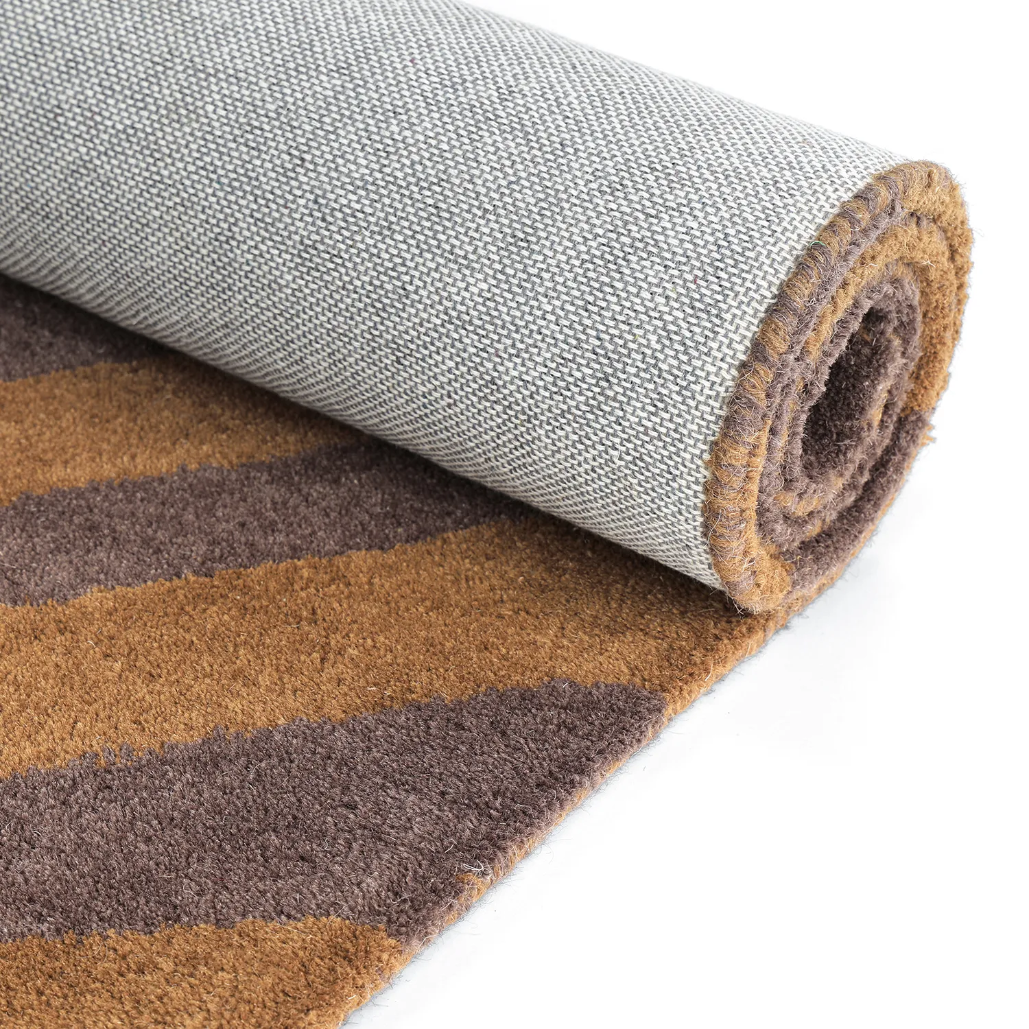 Alfombra de Lana - Aiz Hand Tufted Wool Premium (marrón)