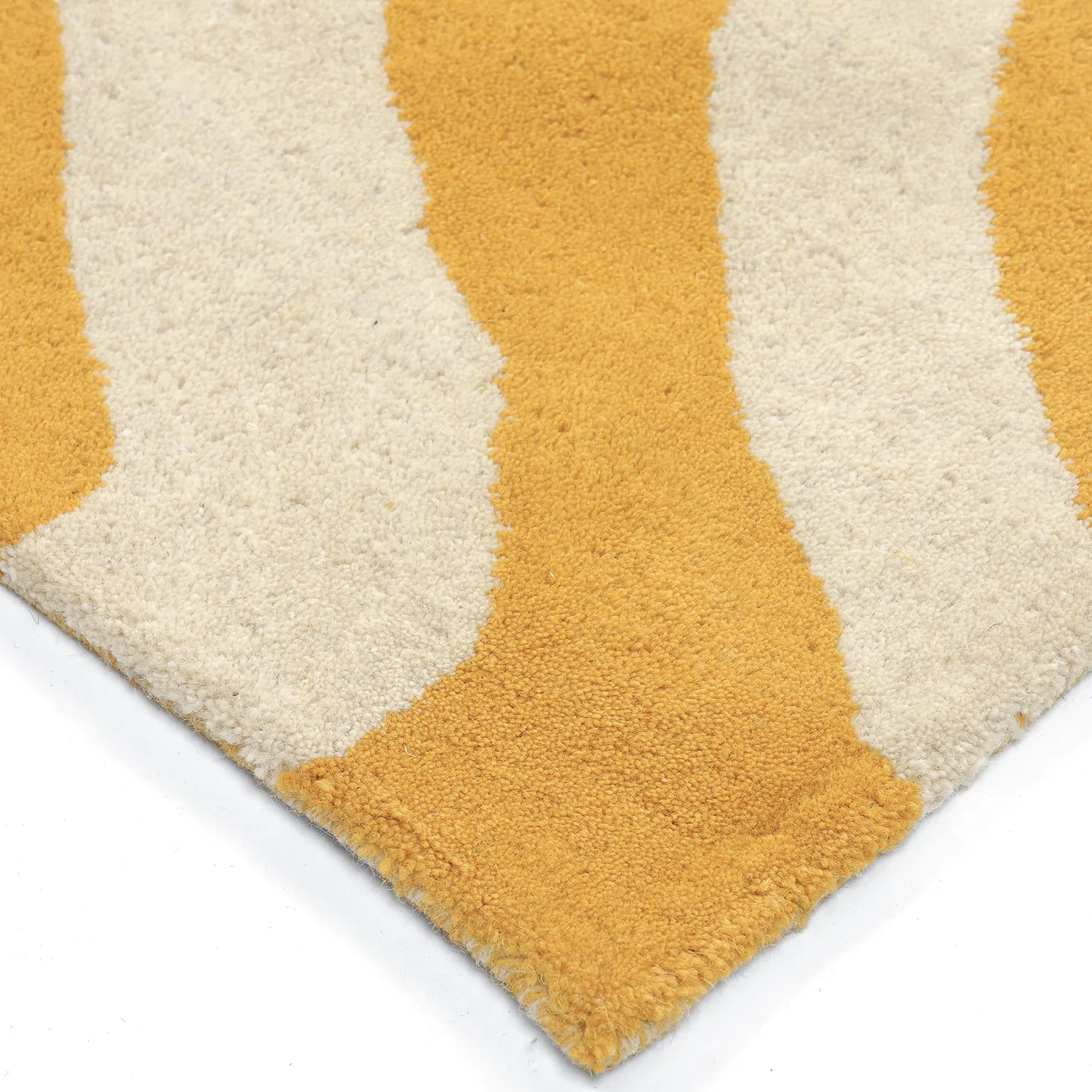 Alfombra de Lana - Aiz Hand Tufted Wool Premium (amarillo)