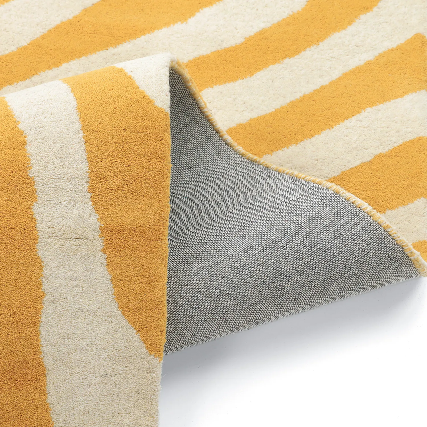 Alfombra de Lana - Aiz Hand Tufted Wool Premium (amarillo)