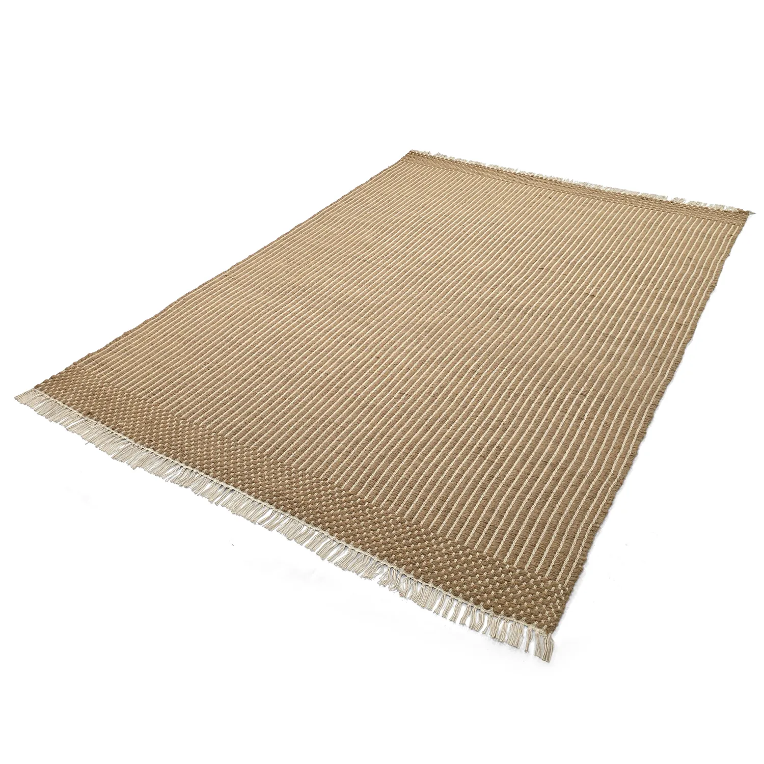 Alfombra de Lana - Arbil (beige/blanco)