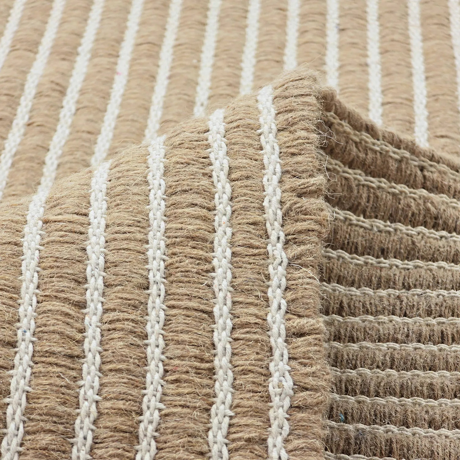 Alfombra de Lana - Arbil (beige/blanco)