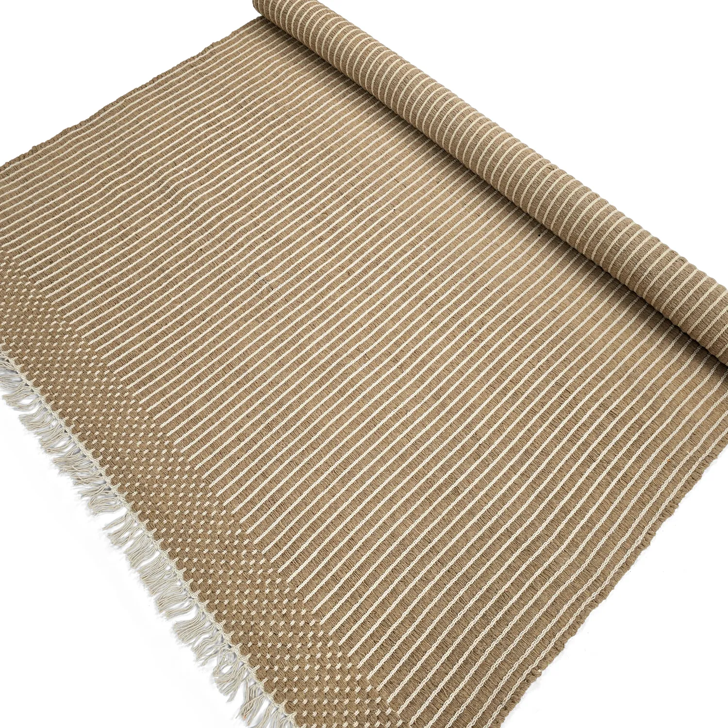 Alfombra de Lana - Arbil (beige/blanco)