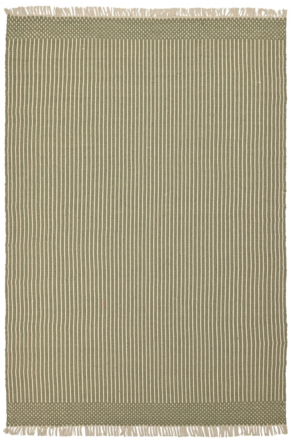 Alfombra de Lana - Arbil (verde/blanco)