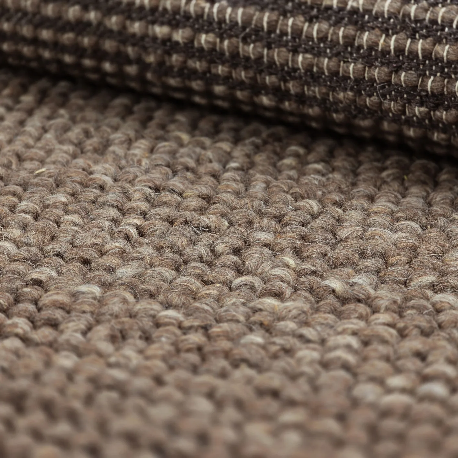 Alfombra de Lana - Avafors Wool Bubble (marrón/beige)