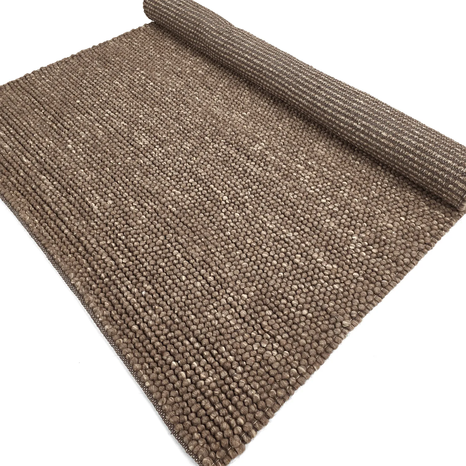 Alfombra de Lana - Avafors Wool Bubble (marrón/beige)