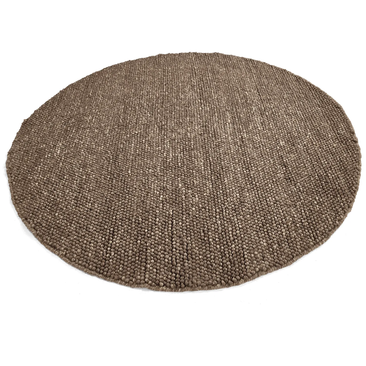 Alfombras redondeadas - Avafors Wool Bubble (marrón/beige)