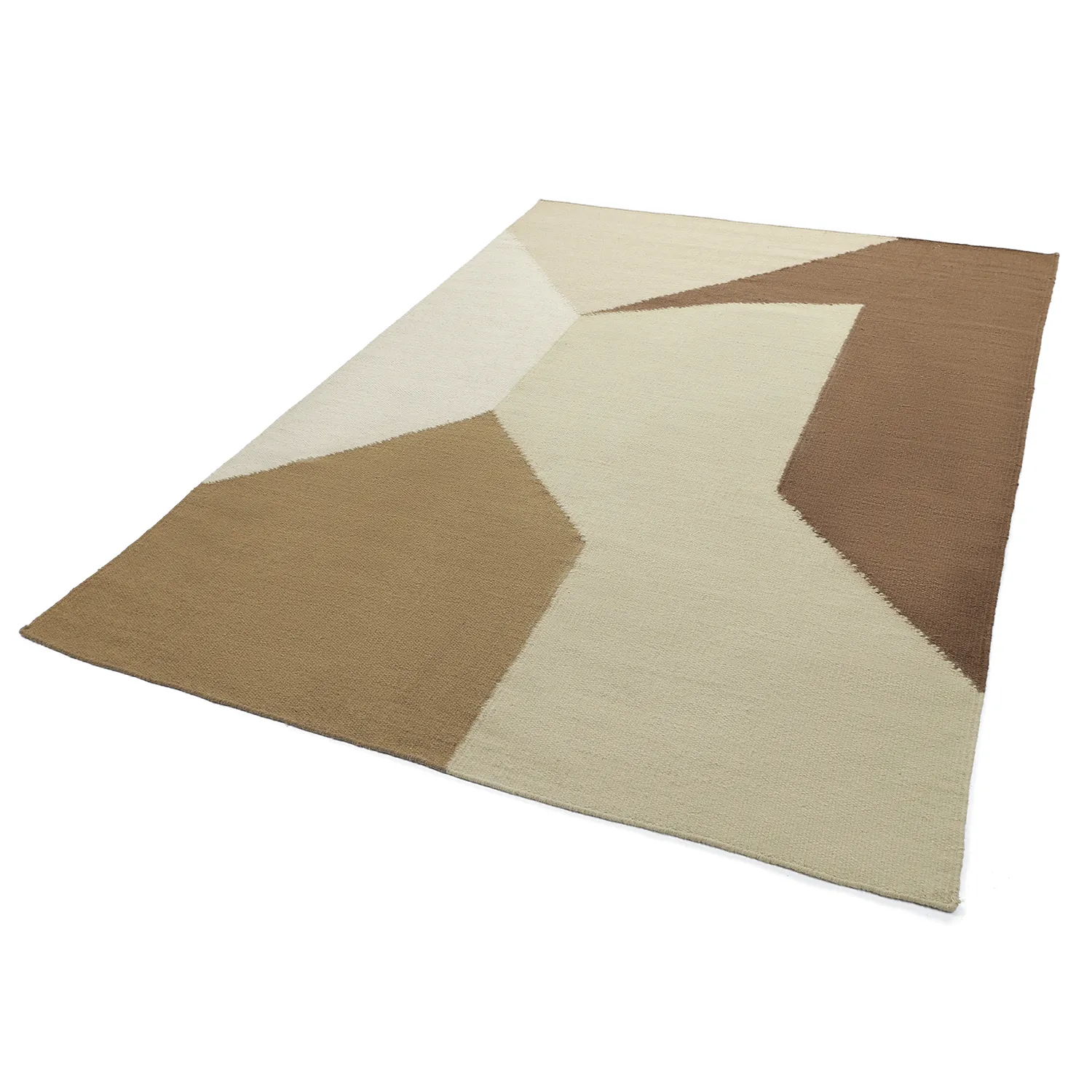Alfombra de Lana - Aveiro (beige/multicolor)