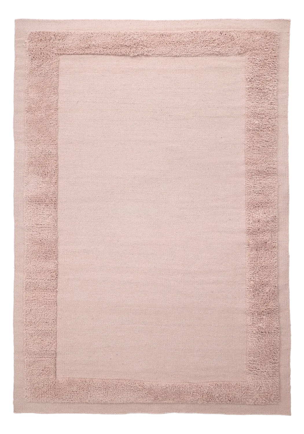 Alfombra de Lana - Beja (rosa empolvado)