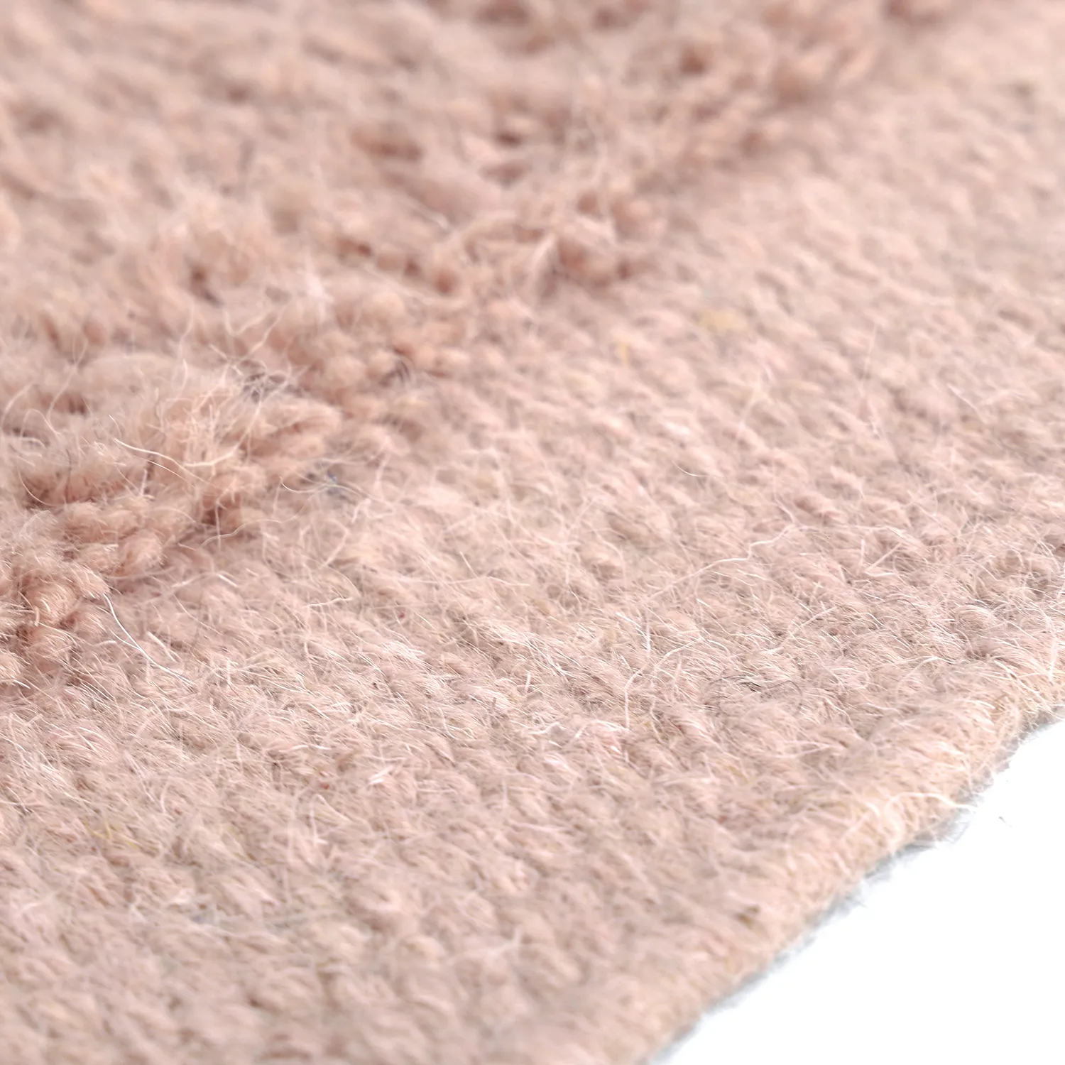 Alfombra de Lana - Beja (rosa empolvado)