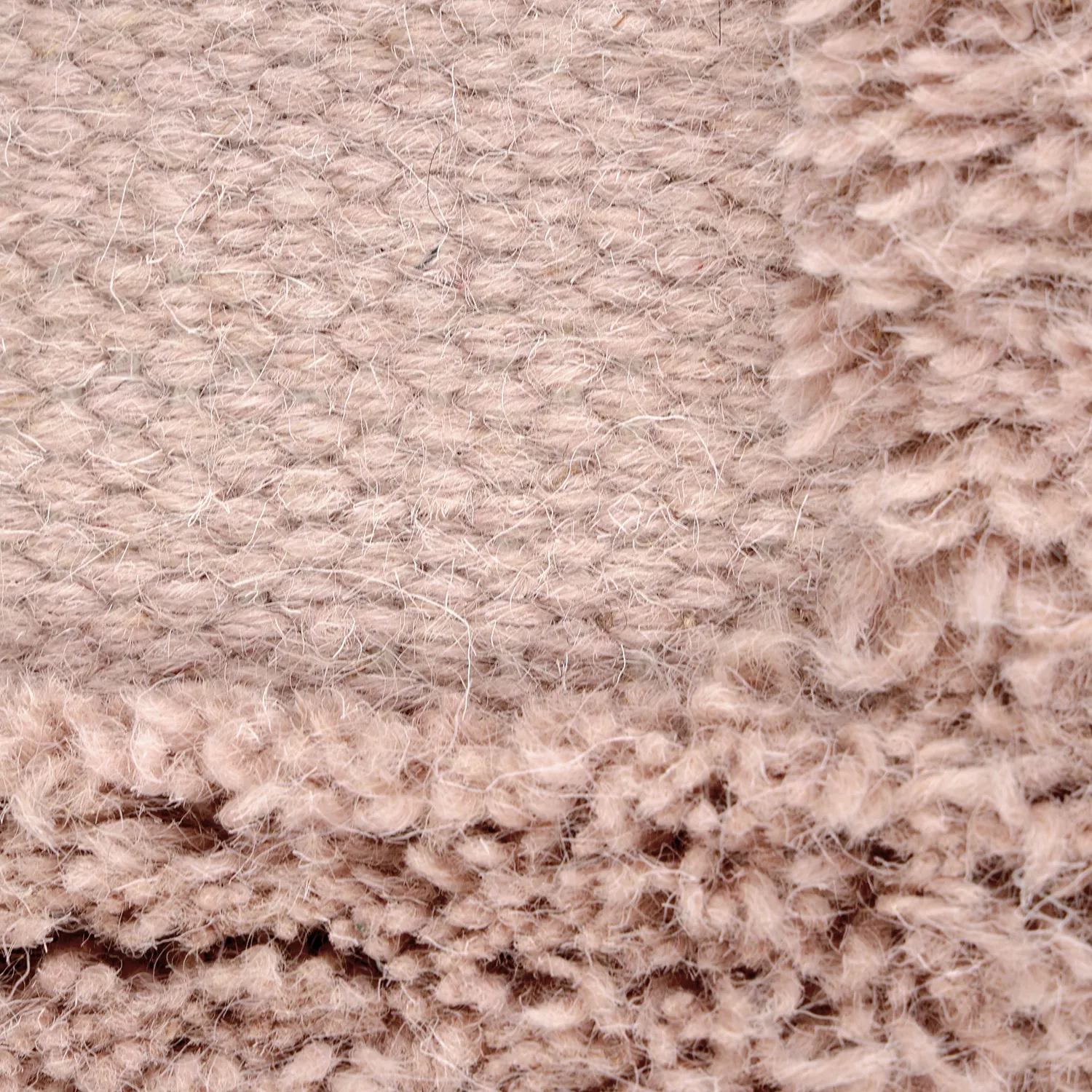 Alfombra de Lana - Beja (rosa empolvado)